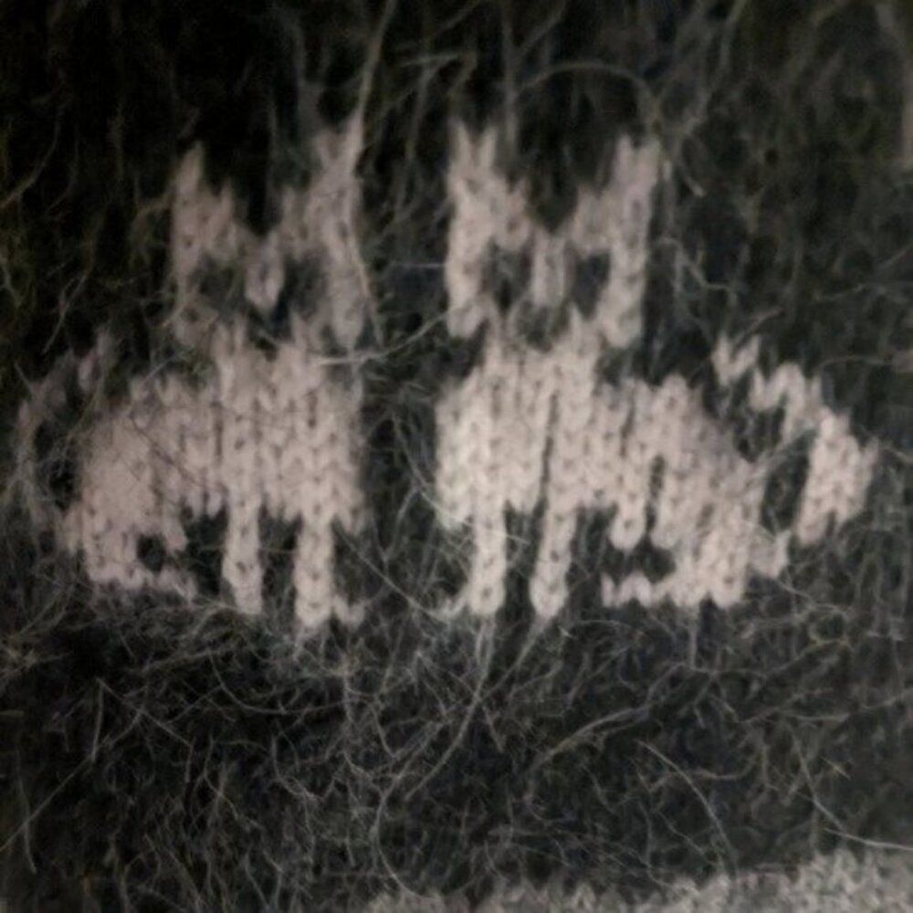 Vintage Sebsatex 100% baby alpaca tight knit sweater, new with tag - Picture 6 of 7